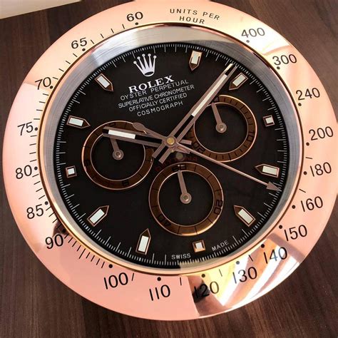wall clock rolex price